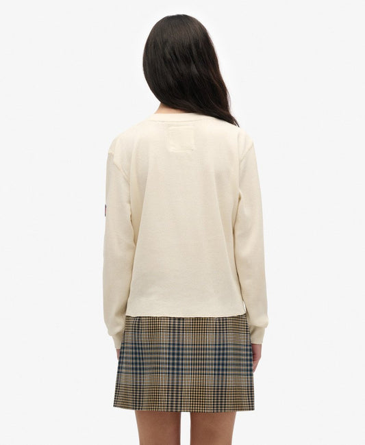 Athletic Essential Graphic Long Sleeve Top