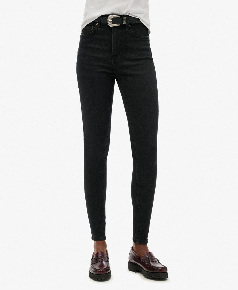 Organic Cotton High Rise Skinny Denim Jeans