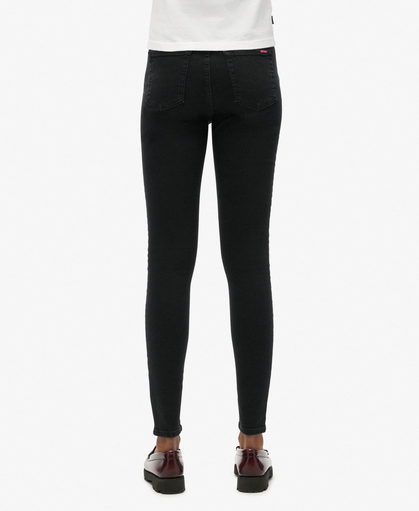 Organic Cotton High Rise Skinny Denim Jeans