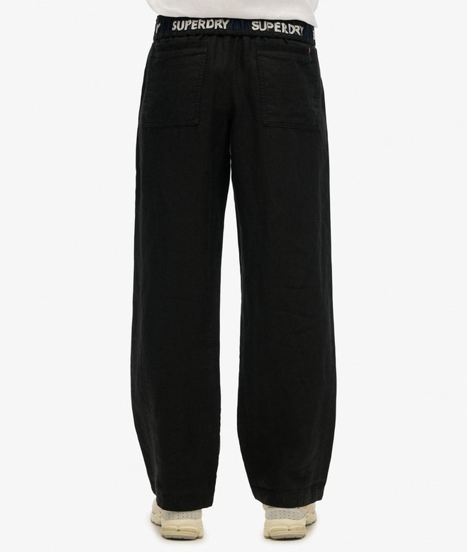 Black Linen Pants