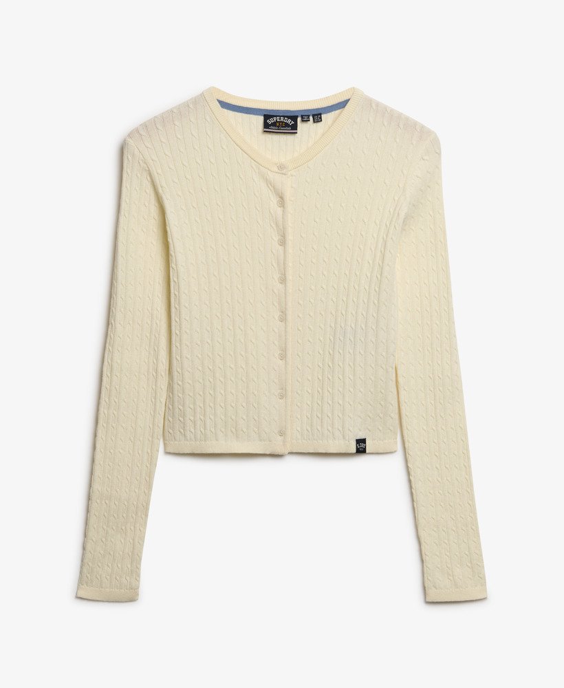Essential Cardigan (Off White)