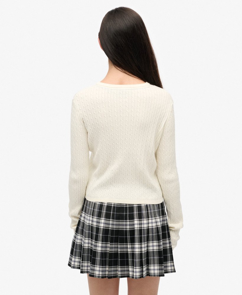Essential Cardigan (Off White)