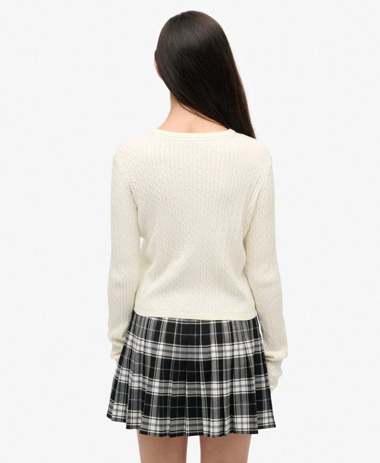 Essential Cardigan (Off White)