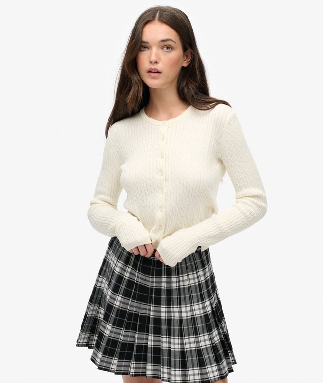 Essential Cardigan (Off White)