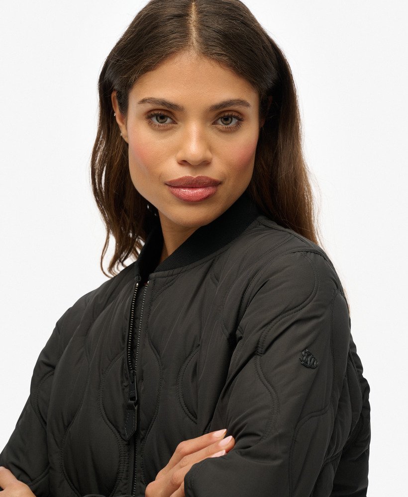 Short Quilted Liner Jacket