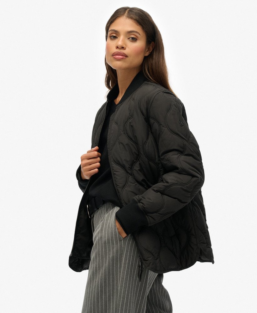 Short Quilted Liner Jacket