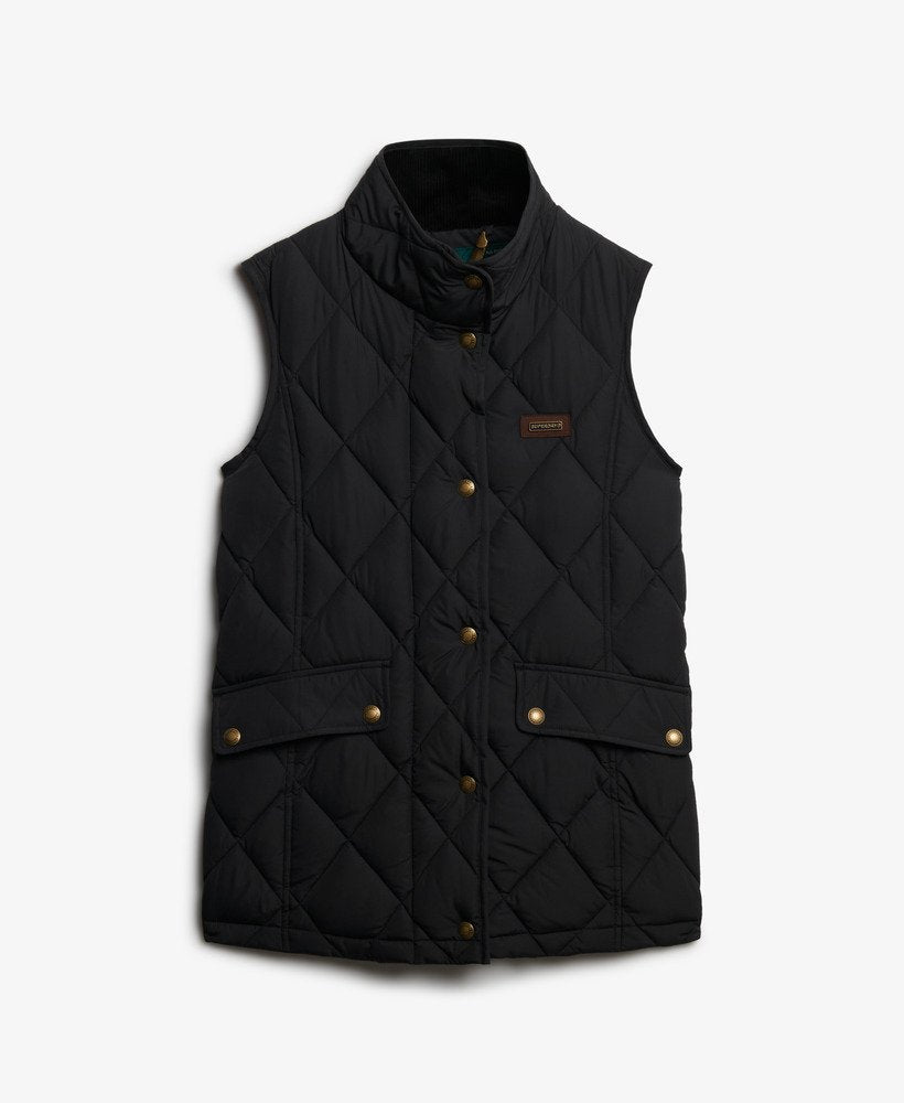 Cord Trimmed Liner Gilet