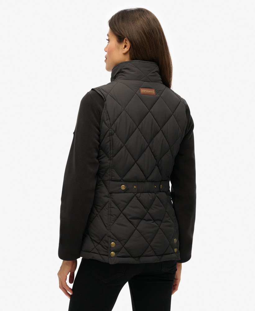 Cord Trimmed Liner Gilet