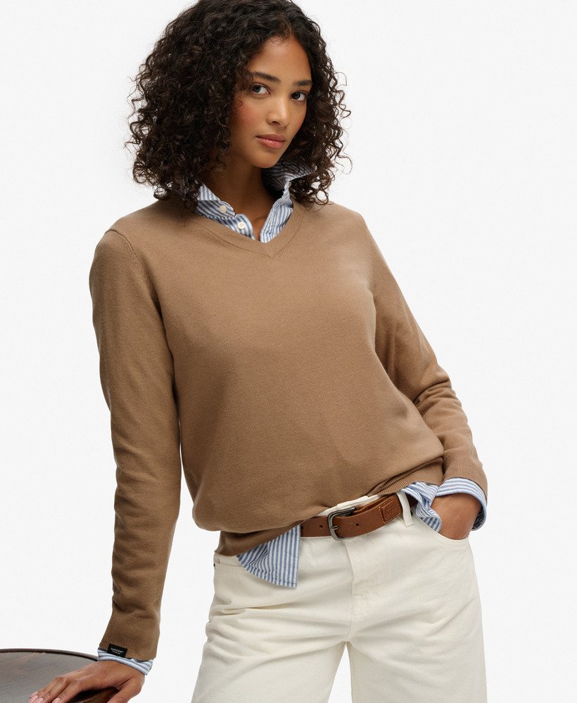 Classic V-Neck Jumper