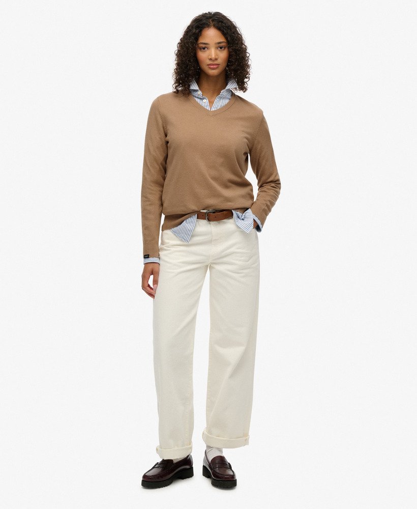 Classic V-Neck Jumper