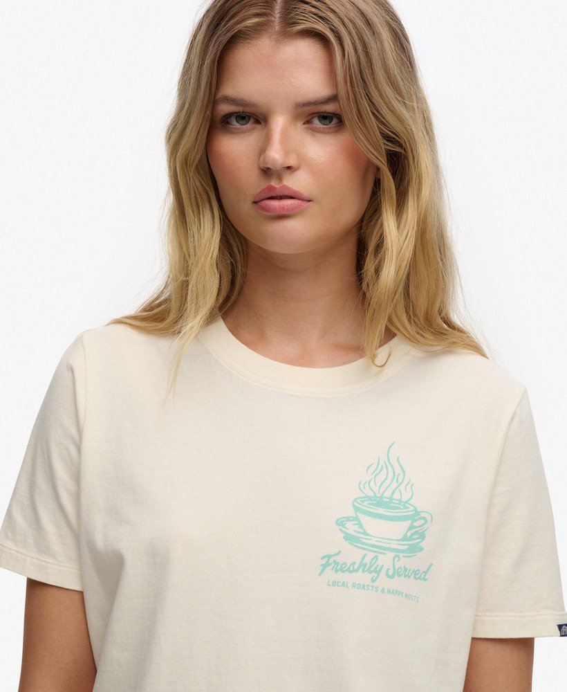 Roadside Trade Relaxed T-Shirt Desert Bone Off White