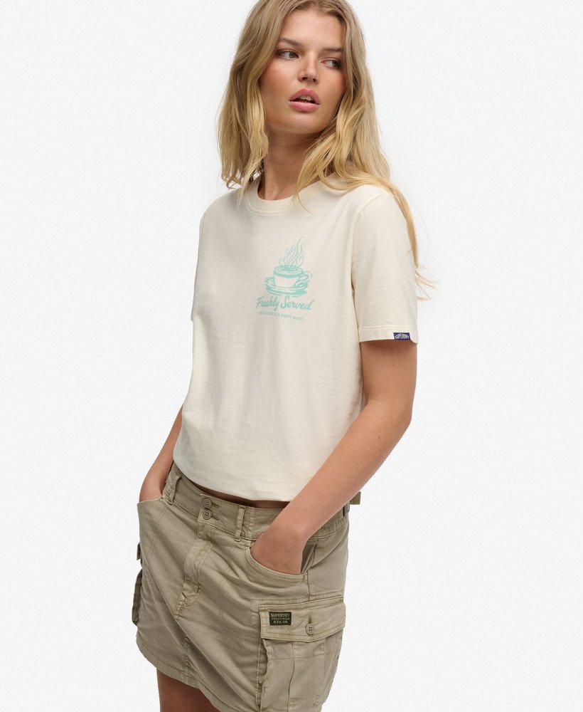 Roadside Trade Relaxed T-Shirt Desert Bone Off White