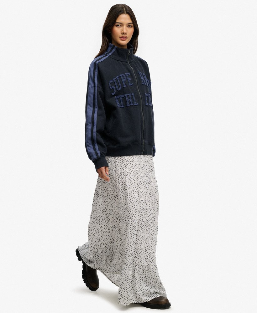 Woven Tiered Maxi Skirt