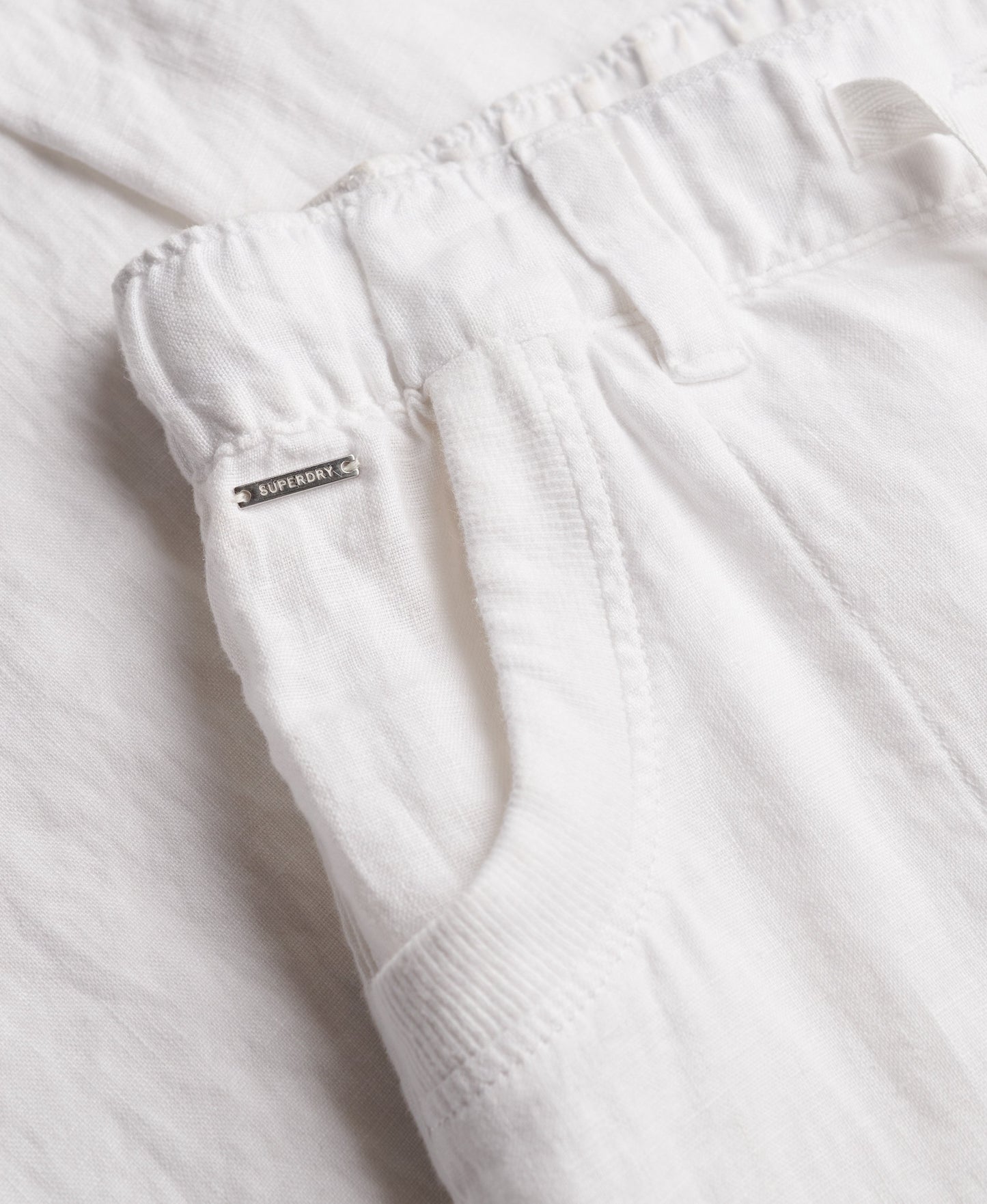 Linen Low Rise Pants