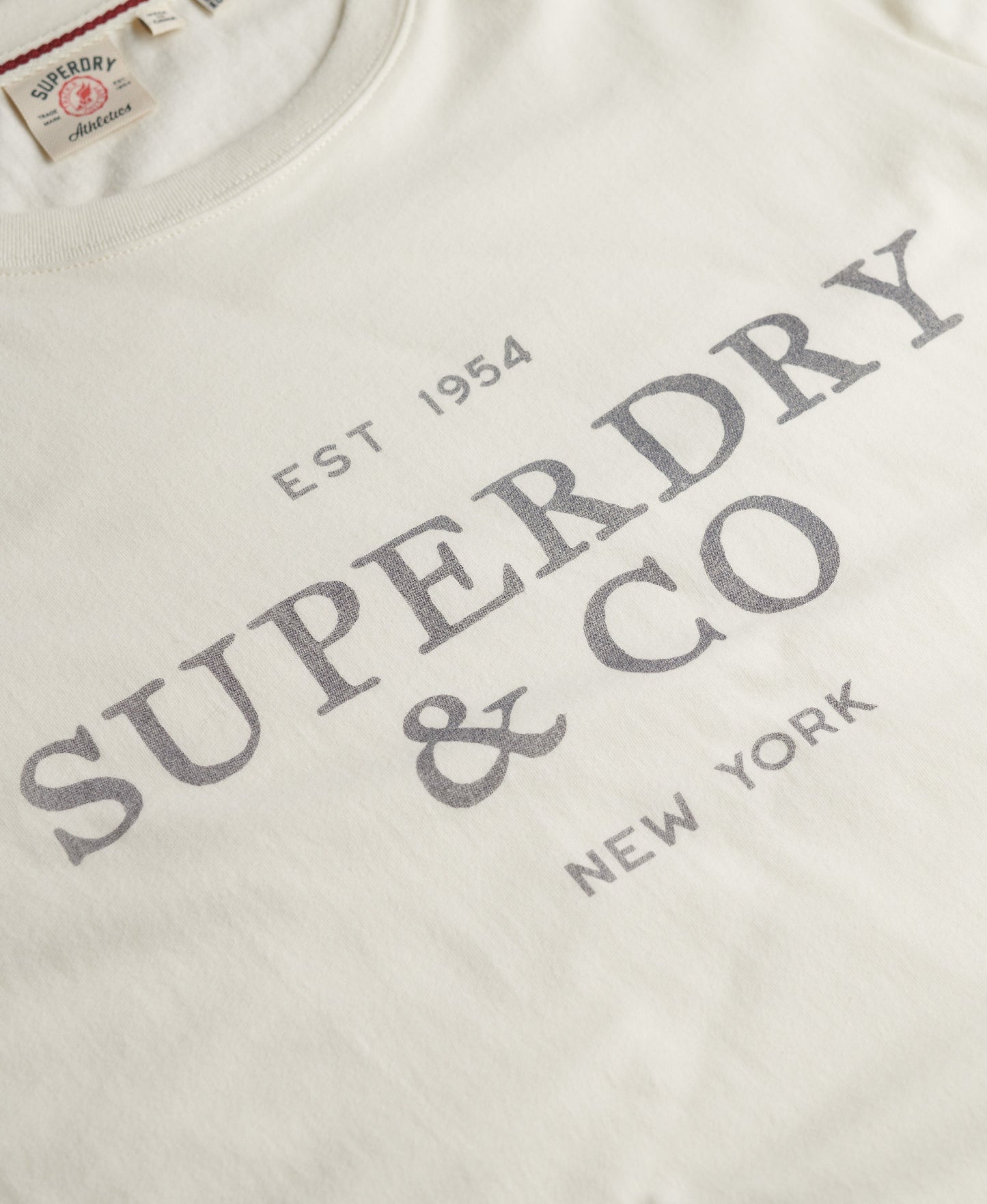 Luxe Casual Relaxed T-Shirt Cream