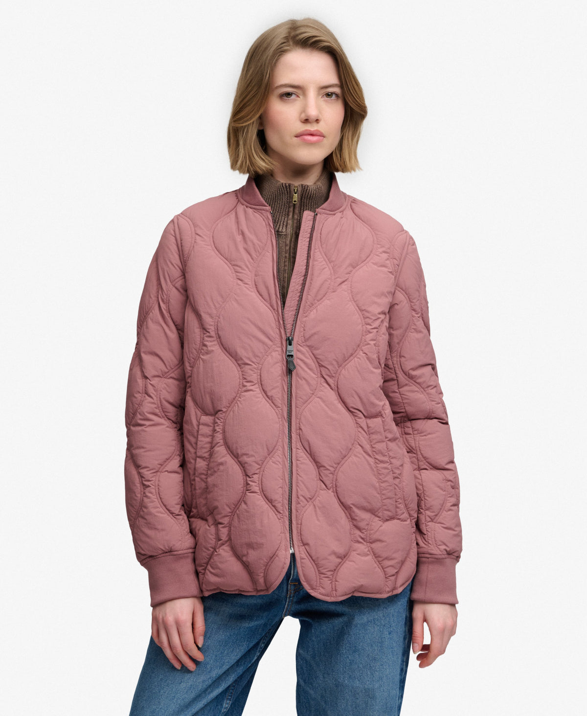 Short Onion Quilt Liner Jacket