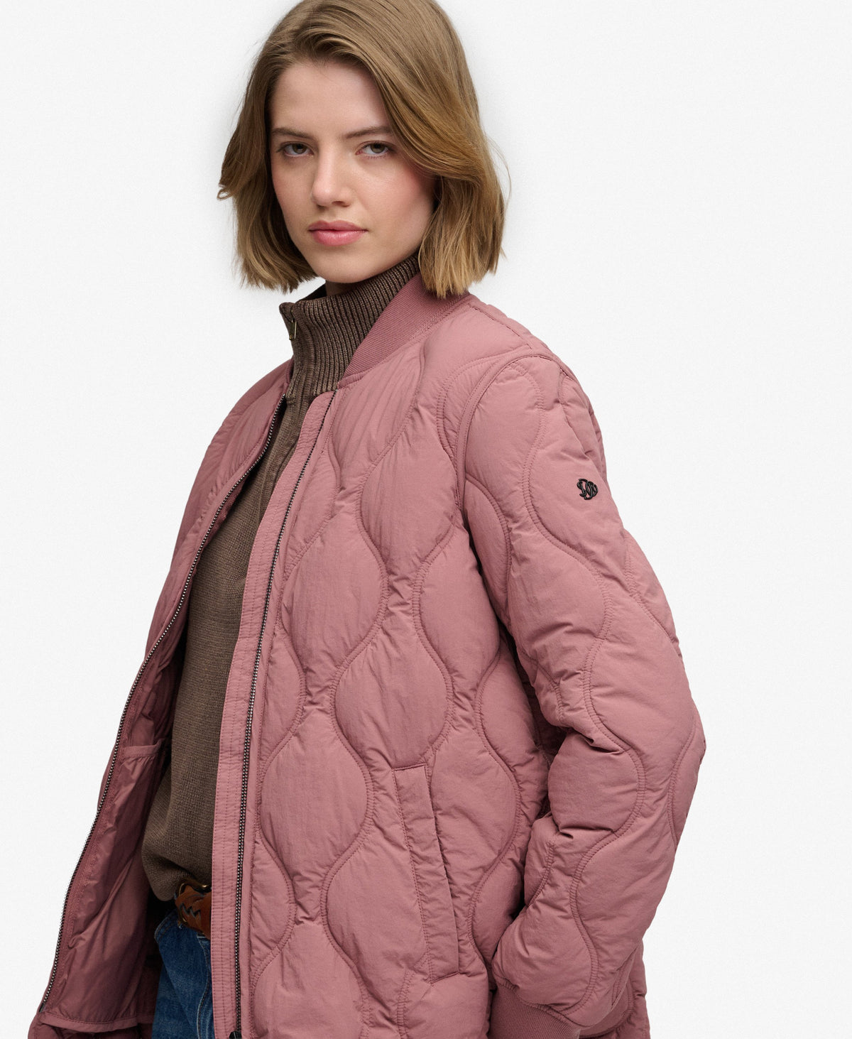 Short Onion Quilt Liner Jacket