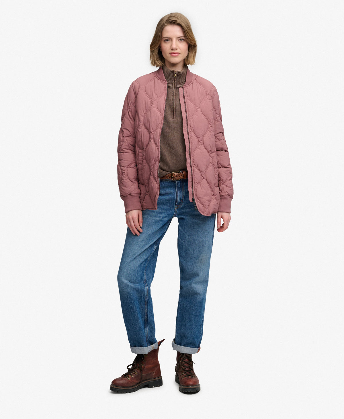 Short Onion Quilt Liner Jacket