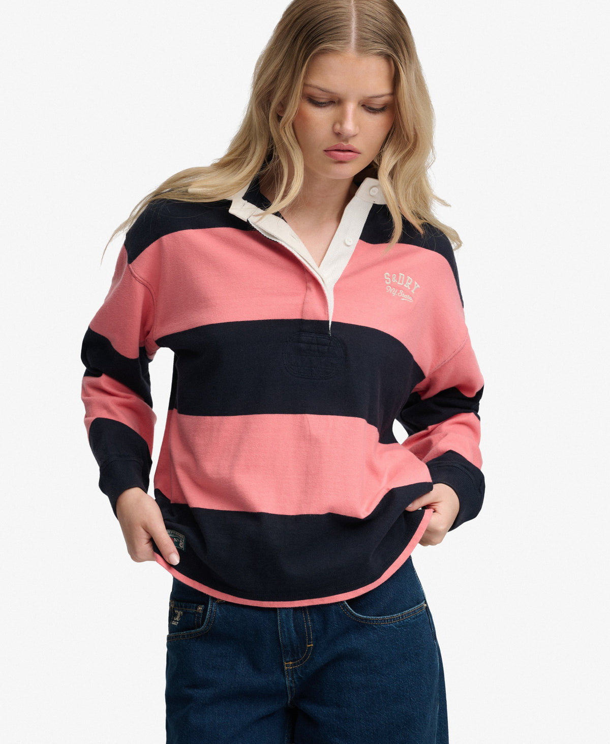 Heritage Stripe Rugby Top