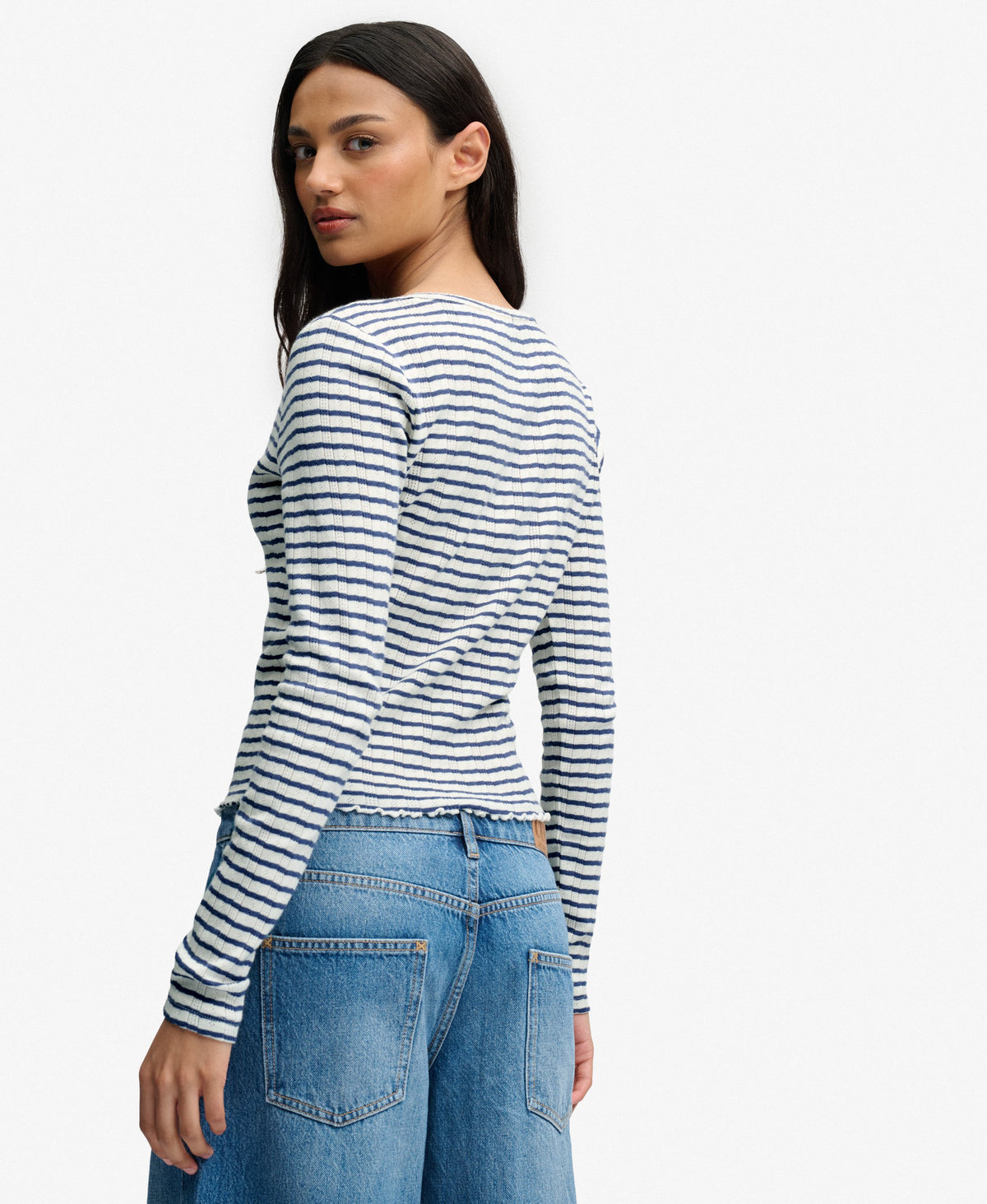 Athletic Essential Pointelle Cardigan
