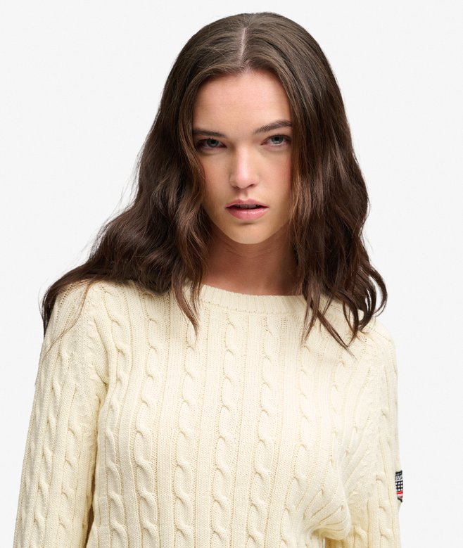Slouchy Cable Knit