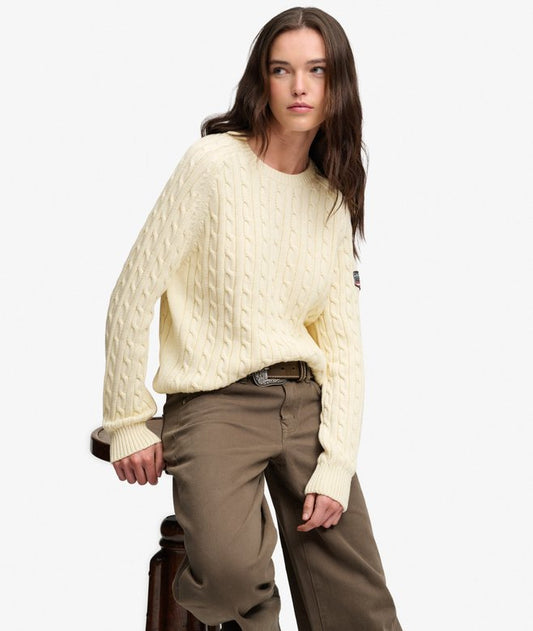 Slouchy Cable Knit