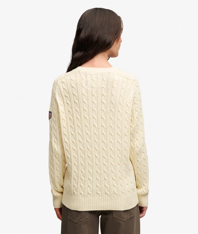 Slouchy Cable Knit