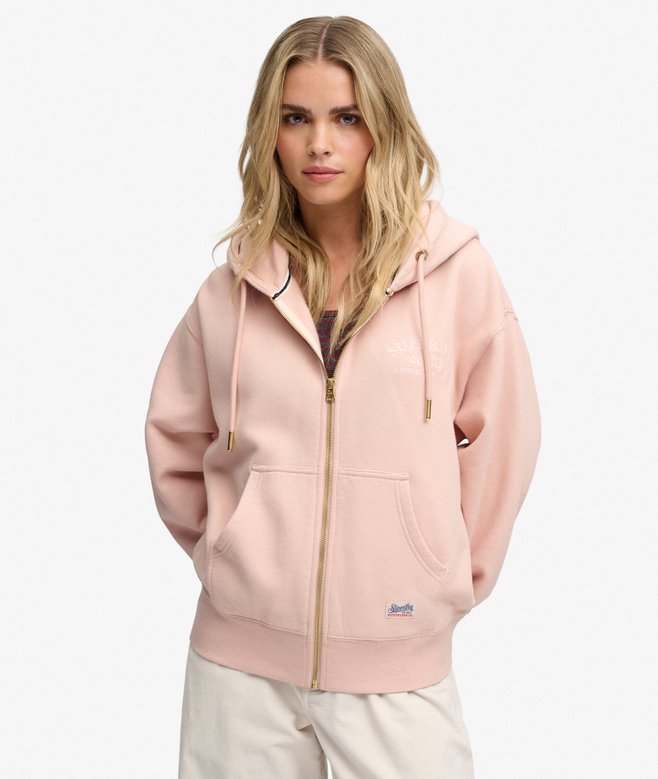 Luxe Casual Zip Hoodie