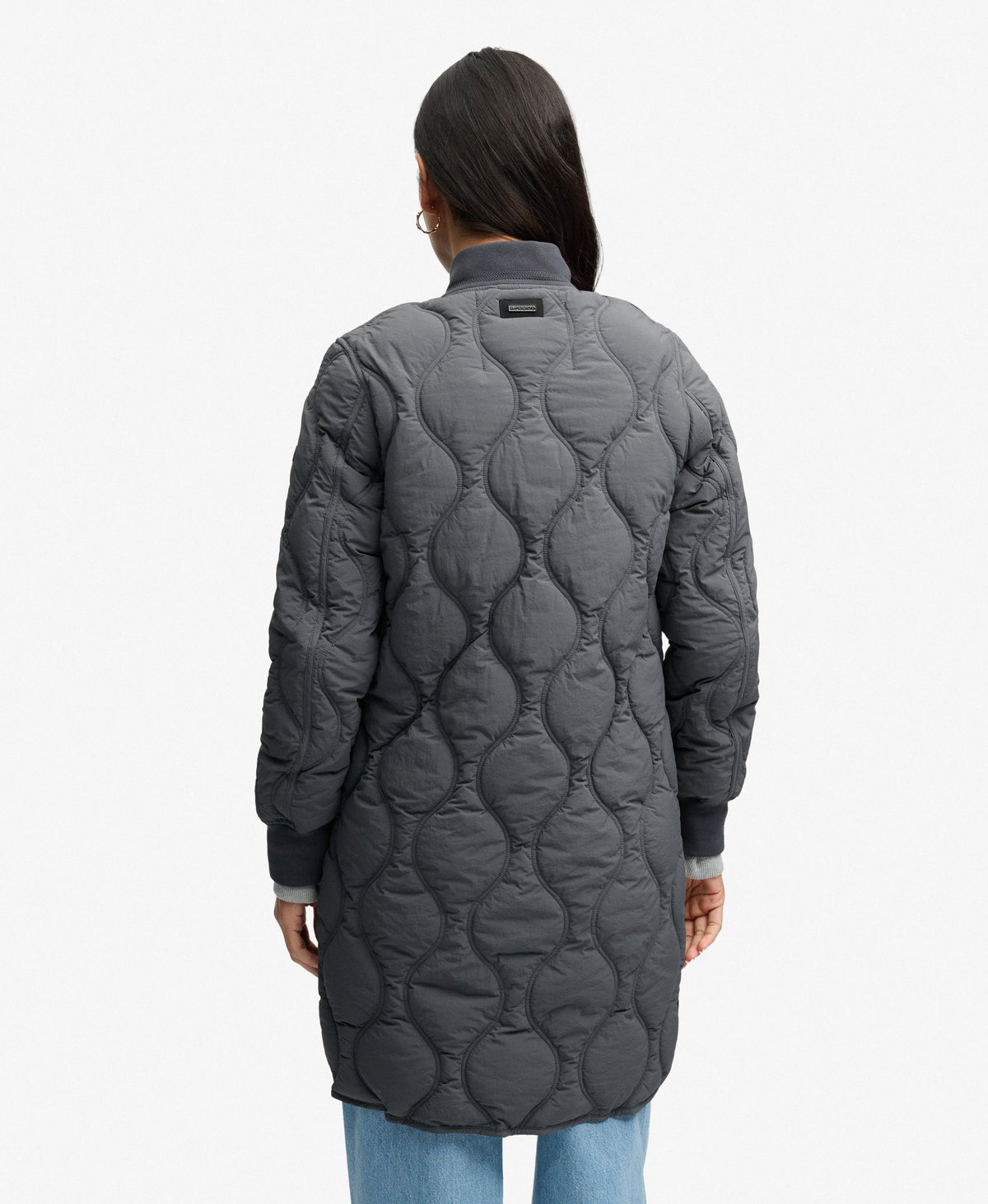 Longline Onion Quilt Liner Jacket