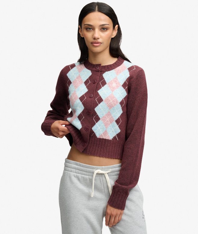 Argyle Cardigan