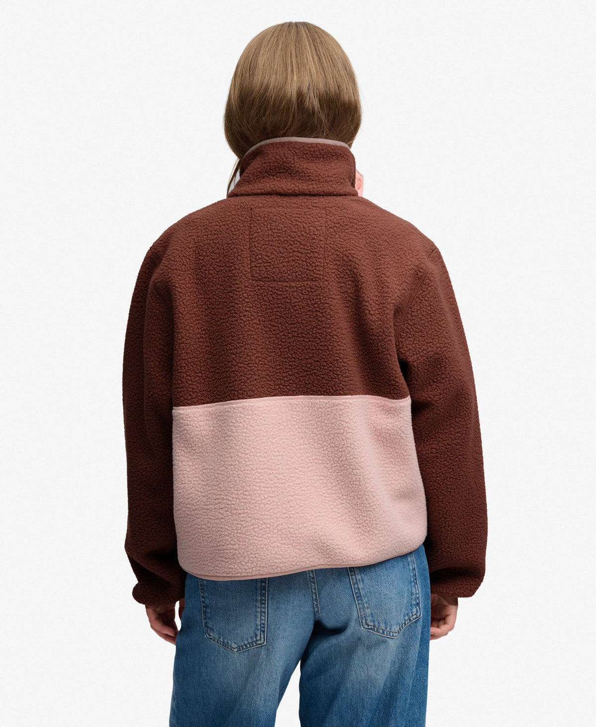 Colour Block Fleece Jacket