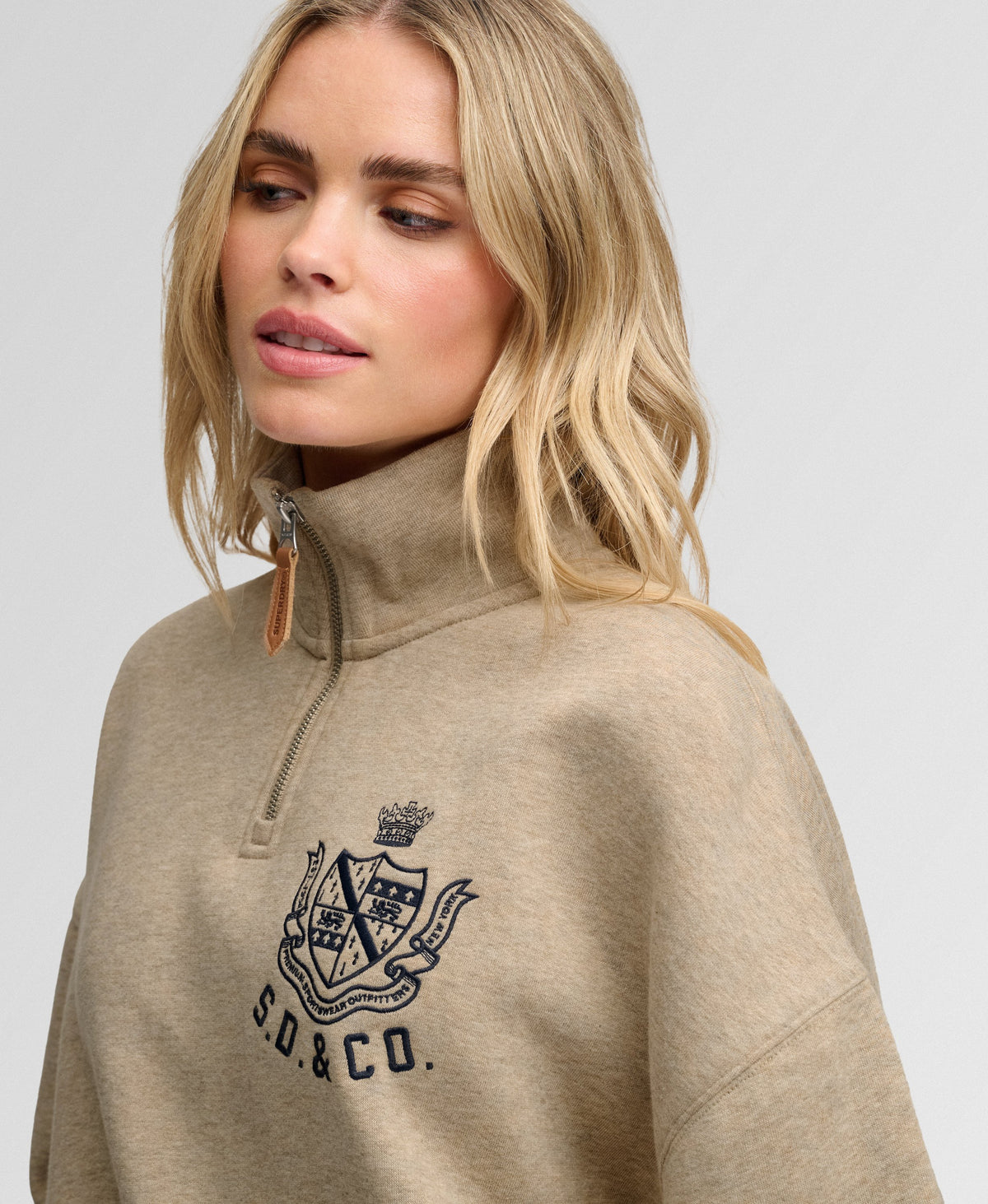 Country Club Half Zip Sweatshirt