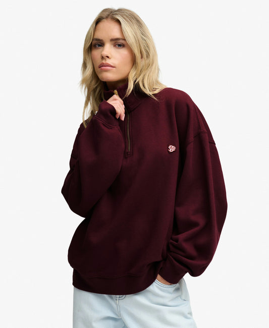 Monogram Half Zip Sweatshirt