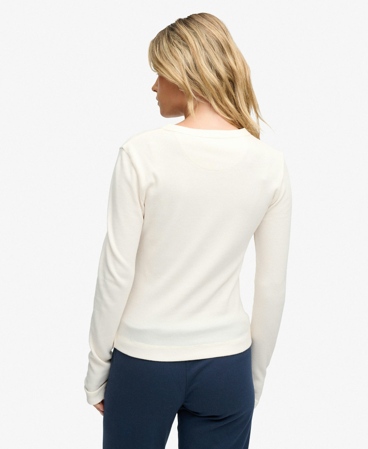 Waffle Button Through Cardigan