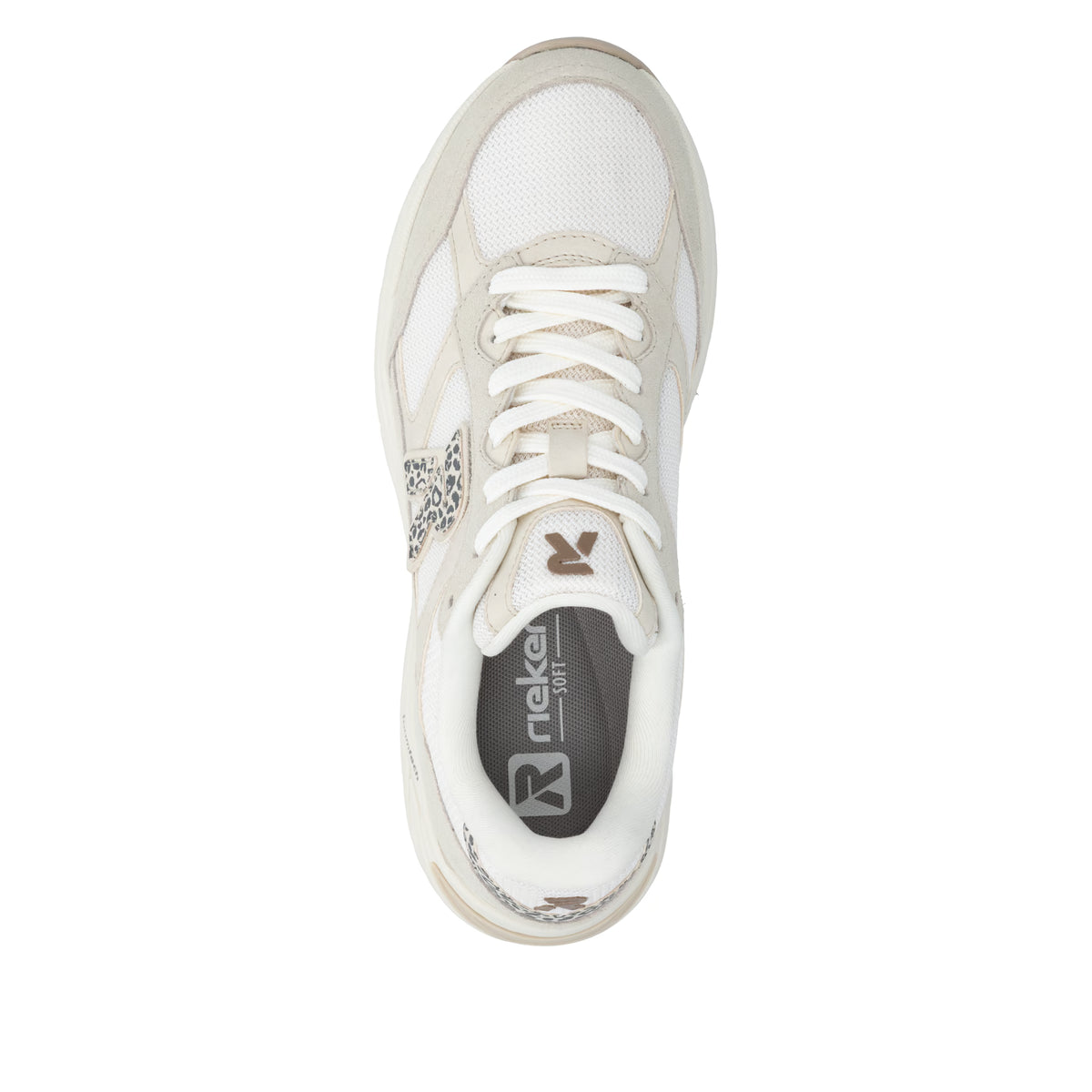 Rieker White Trainer W4201-80