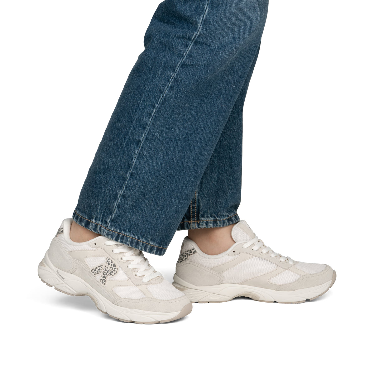 Rieker White Trainer W4201-80