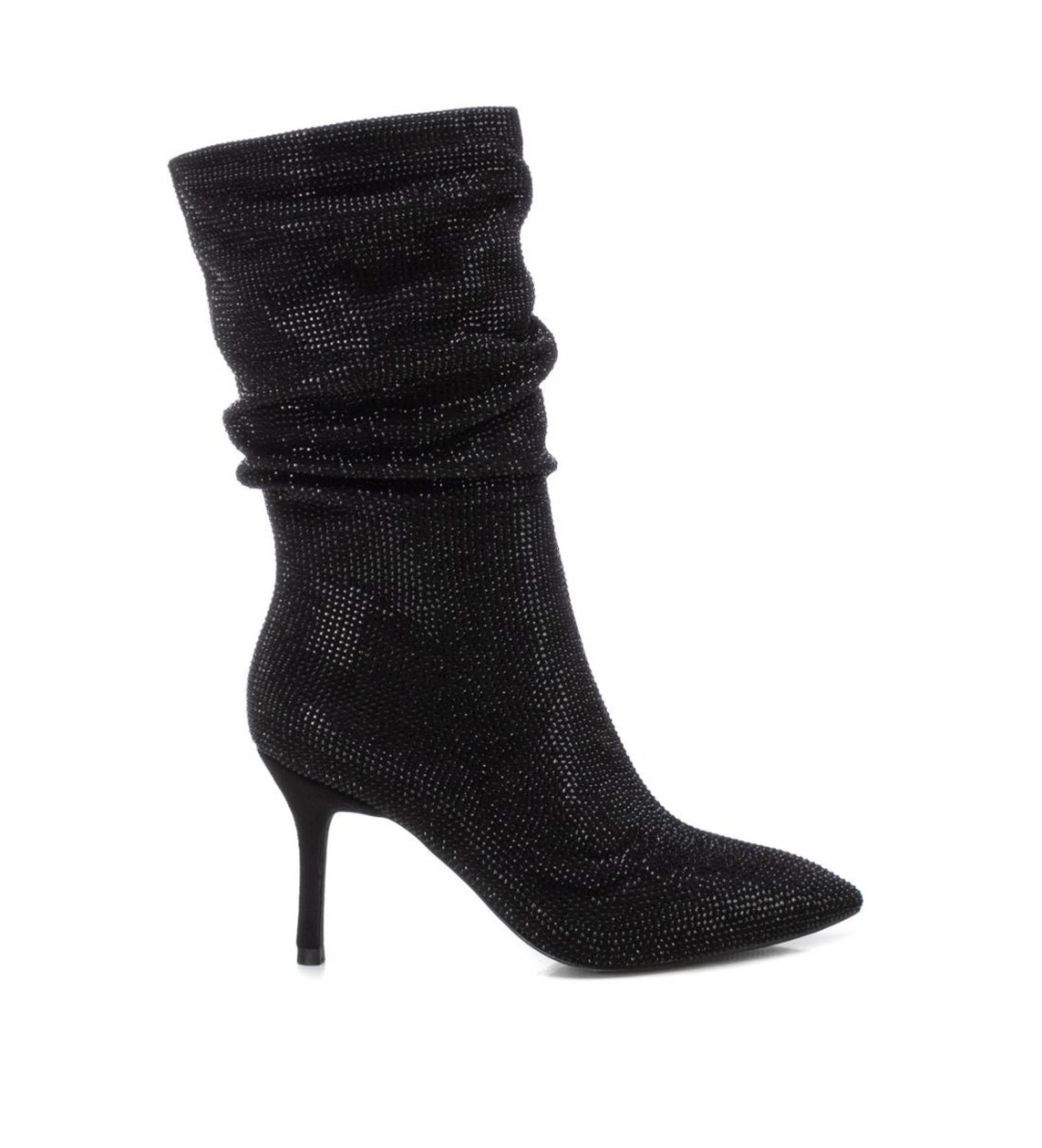X.t.i 143023 black embellished boot