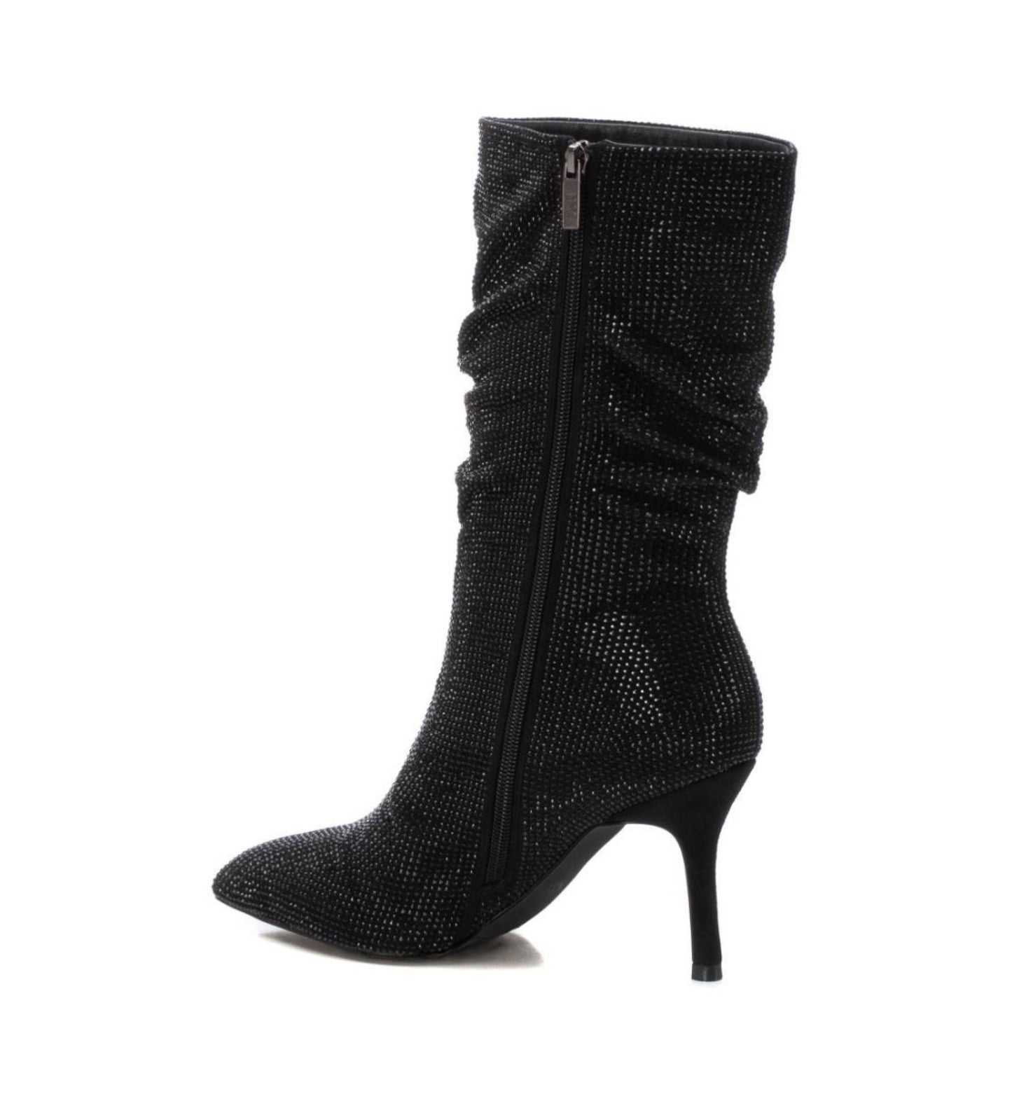 X.t.i 143023 black embellished boot